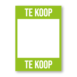 onderwerp Ondraaglijk interferentie Te Koop poster, lichtgroen | Kortingsticker.nl