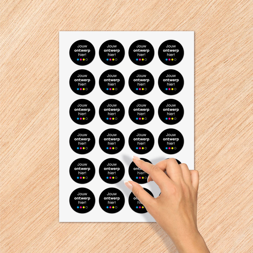 betreden deelnemen duurzame grondstof Stickers met eigen ontwerp bedrukken | Kortingsticker.nl