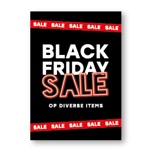 Black Friday Sale posters Neon